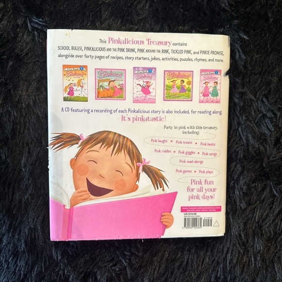 NEVER USED Pinkalicious book w/ cd, games & activities - Picture 3 of 5